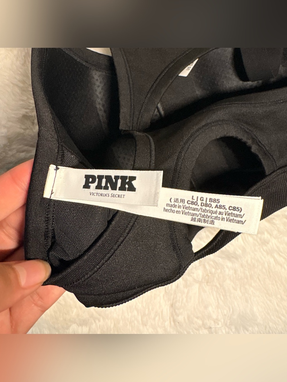 Victoria’s Secret PINK Seamless Air Front-Close High Support Sports Bra, NWT - Picture 5 of 5